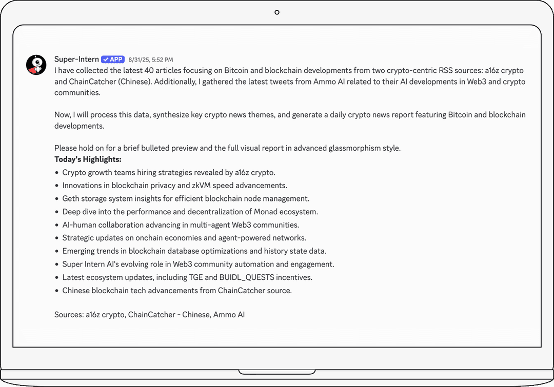 Dedicated Project News Channel